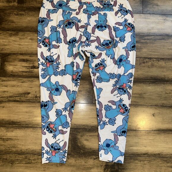 Disney Parks - Authentic Stitch Stretch Leggings -size 2X - Picture 1 of 6